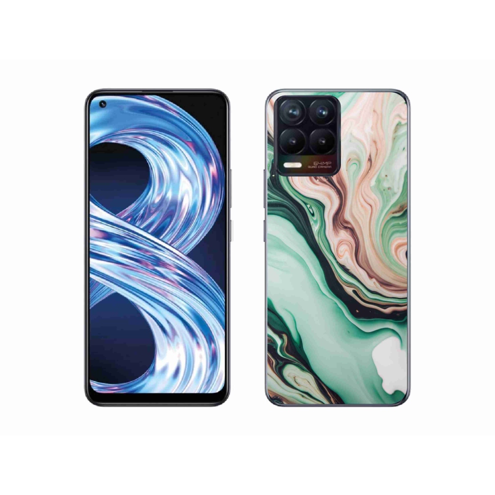 Gélový kryt mmCase na Realme 8 4G - abstraktný motív 62
