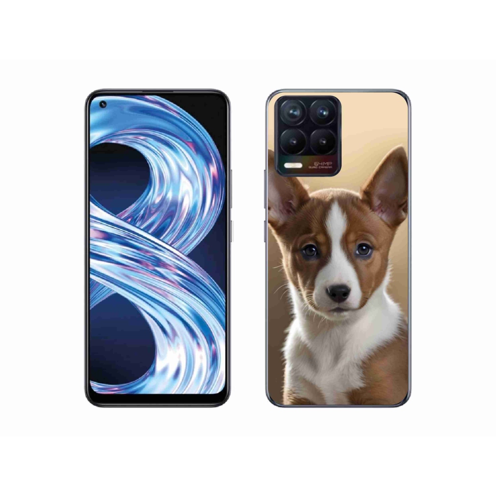 Gélový kryt mmCase na Realme 8 4G - basenji