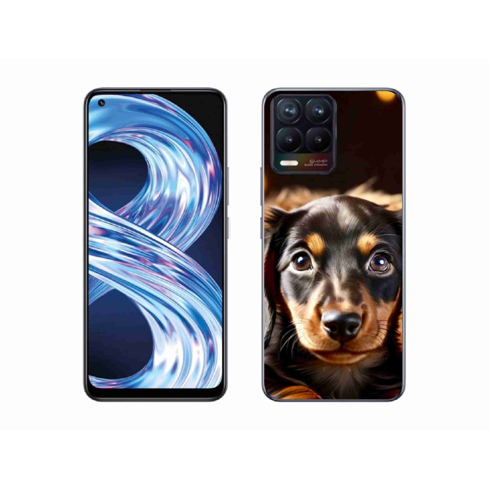 Gélový kryt mmCase na Realme 8 4G - jazvečík