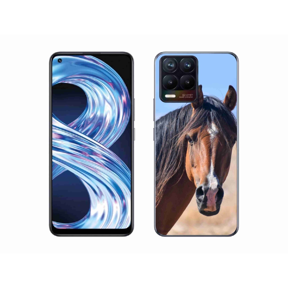 Gélový kryt mmCase na Realme 8 4G - pokojný kôň