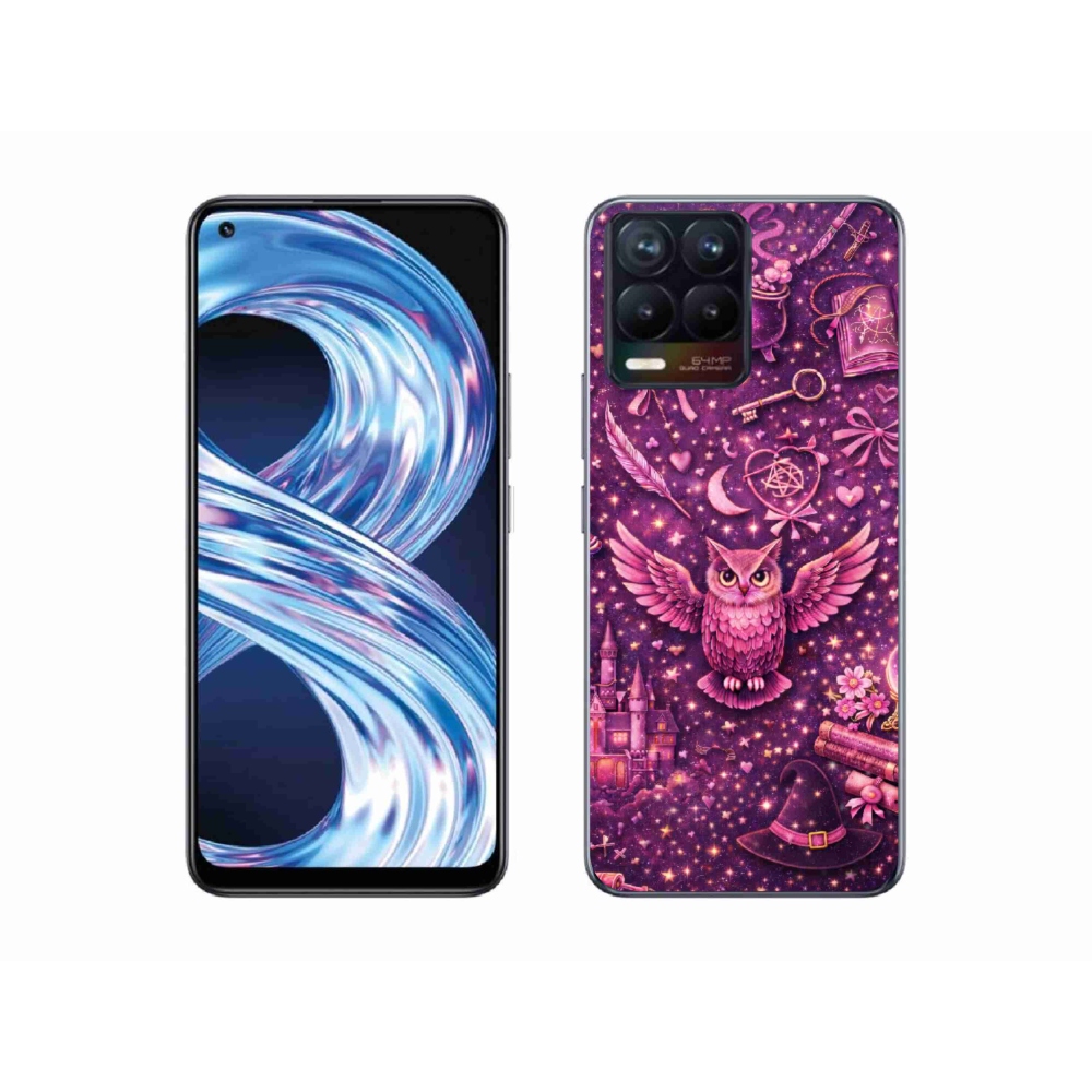 Gélový kryt mmCase na Realme 8 4G - magický svet