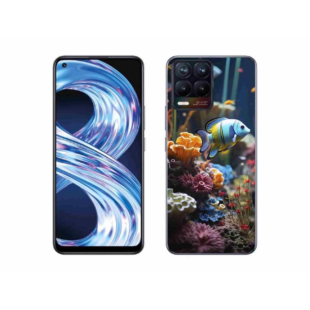 Gélový kryt mmCase na Realme 8 4G - morský svet 5