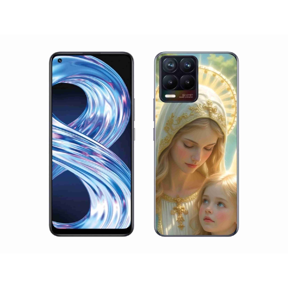 Gélový kryt mmCase na Realme 8 4G - náboženský motív 2