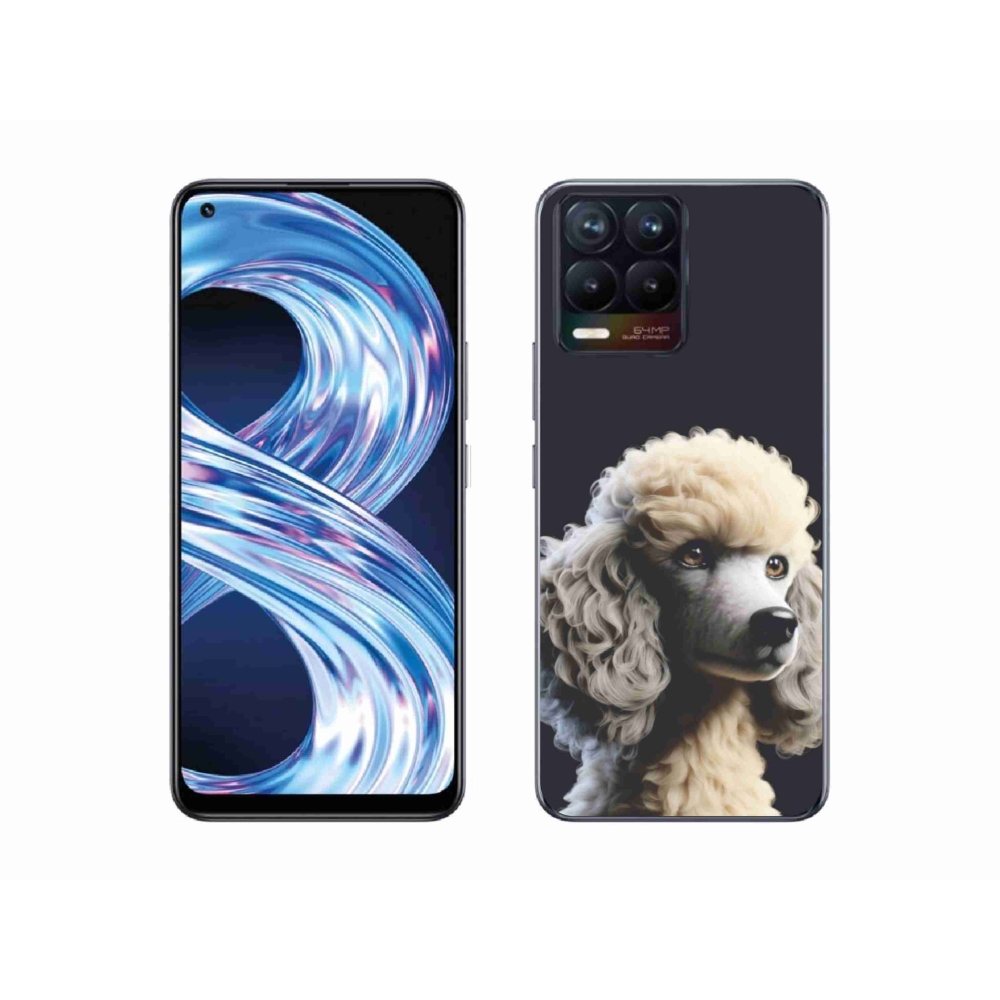 Gélový kryt mmCase na Realme 8 4G - pudel