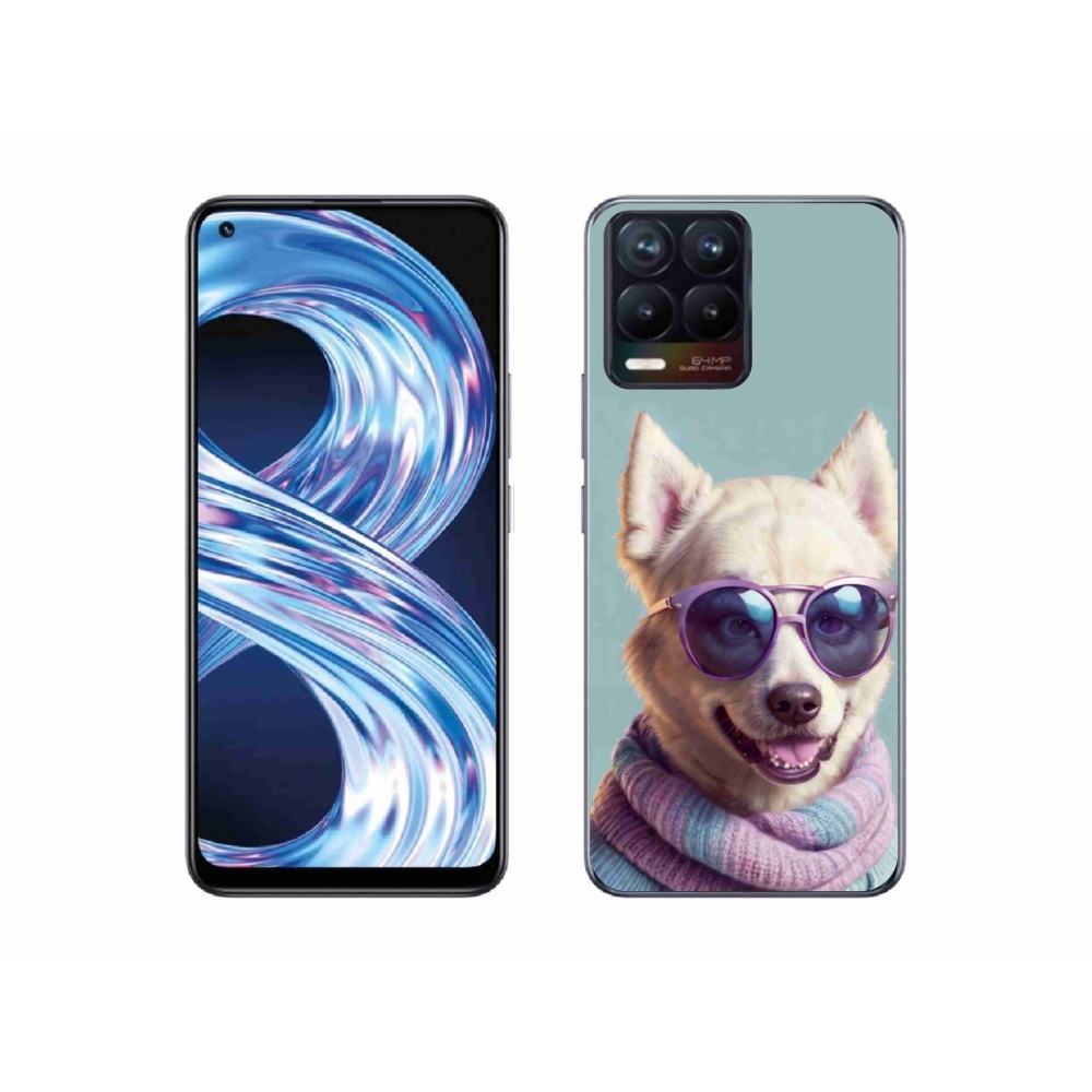 Gélový kryt mmCase na Realme 8 4G - štýlový nemecký špic
