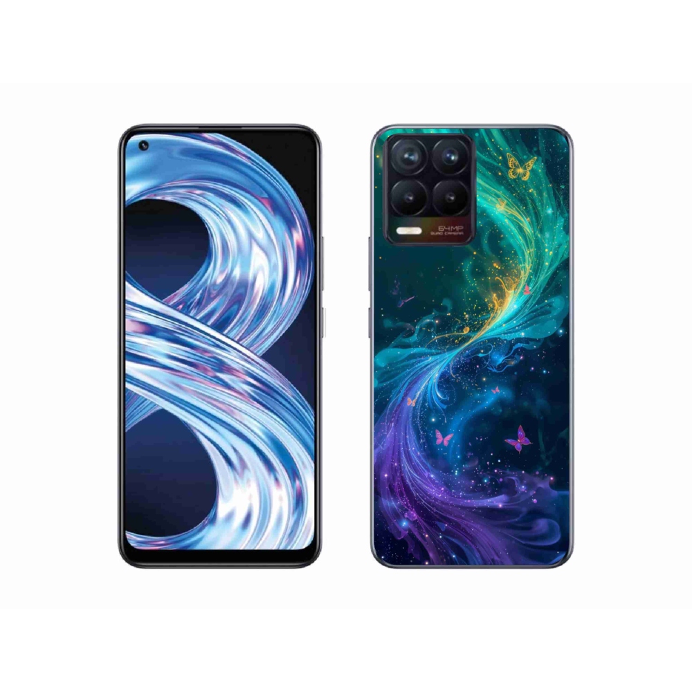 Gélový kryt mmCase na Realme 8 Pro - abstraktný motív 31