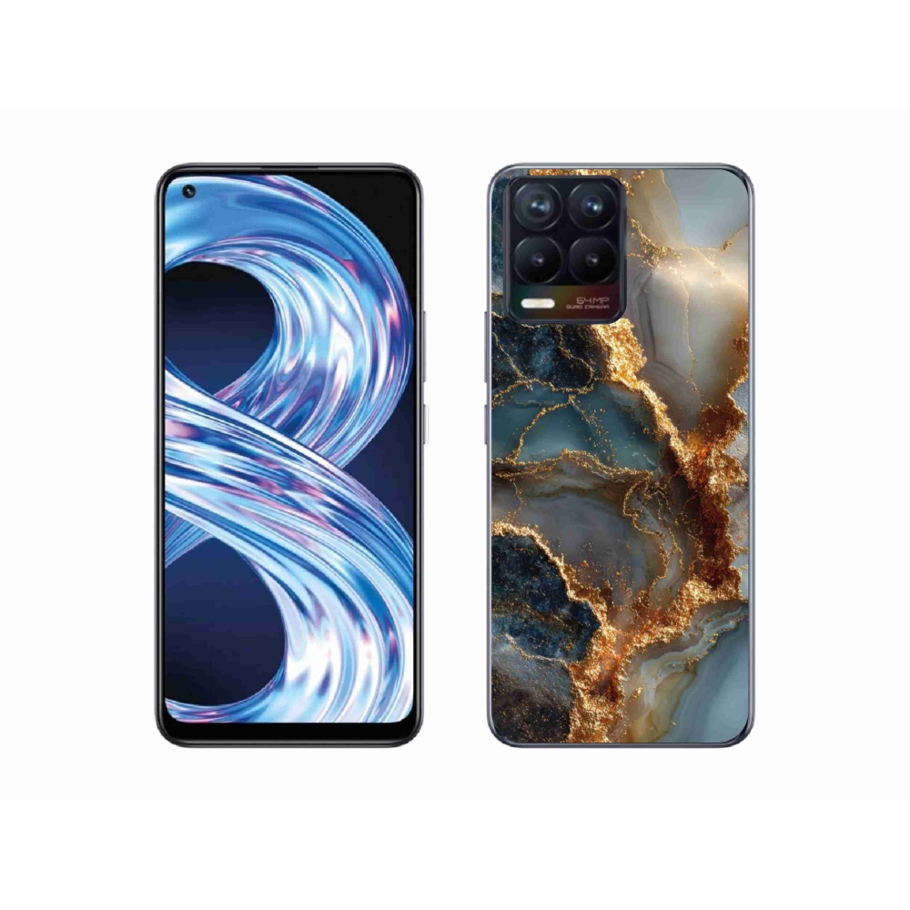 Gélový kryt mmCase na Realme 8 Pro - abstraktný motív 33