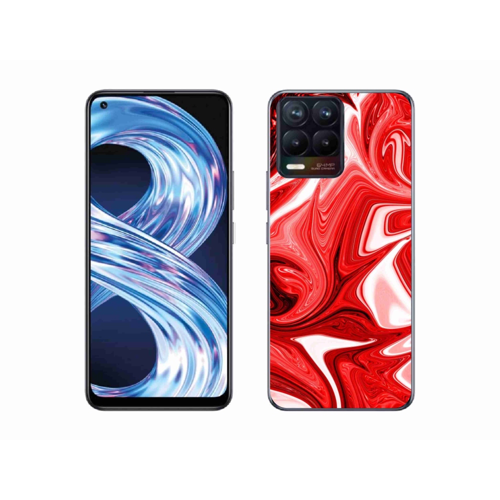 Gélový kryt mmCase na Realme 8 Pro - abstraktný motív 43