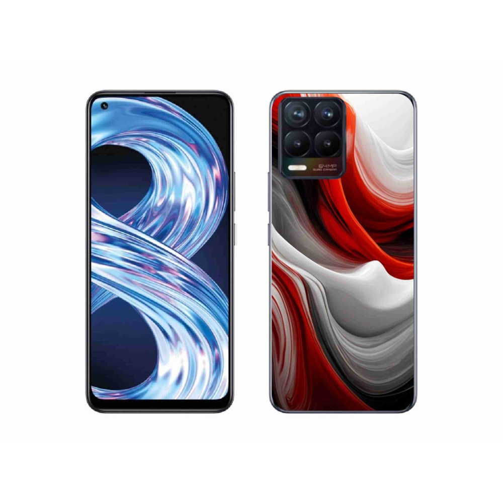 Gélový kryt mmCase na Realme 8 Pro - abstraktný motív 47