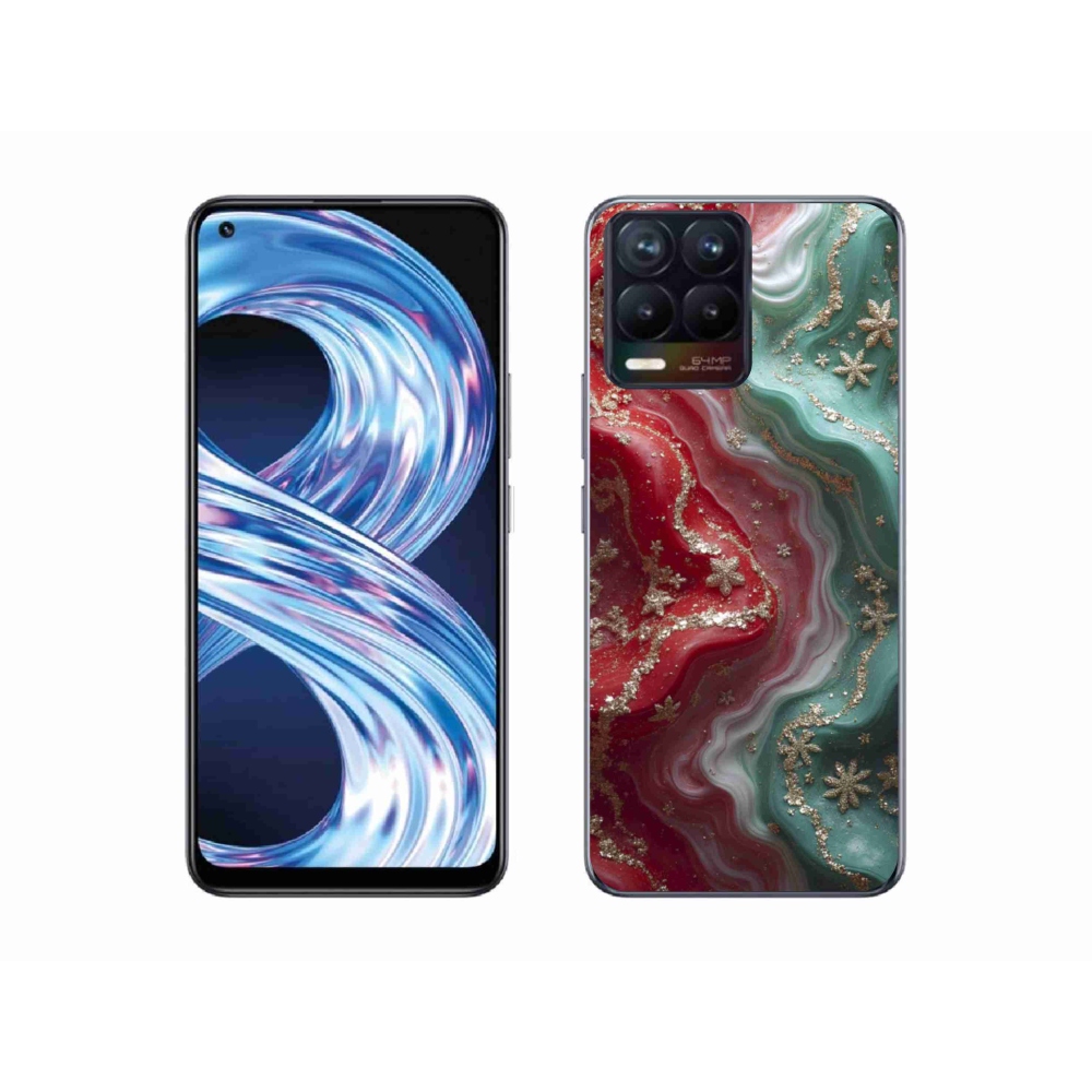 Gélový kryt mmCase na Realme 8 Pro - abstraktný motív 54