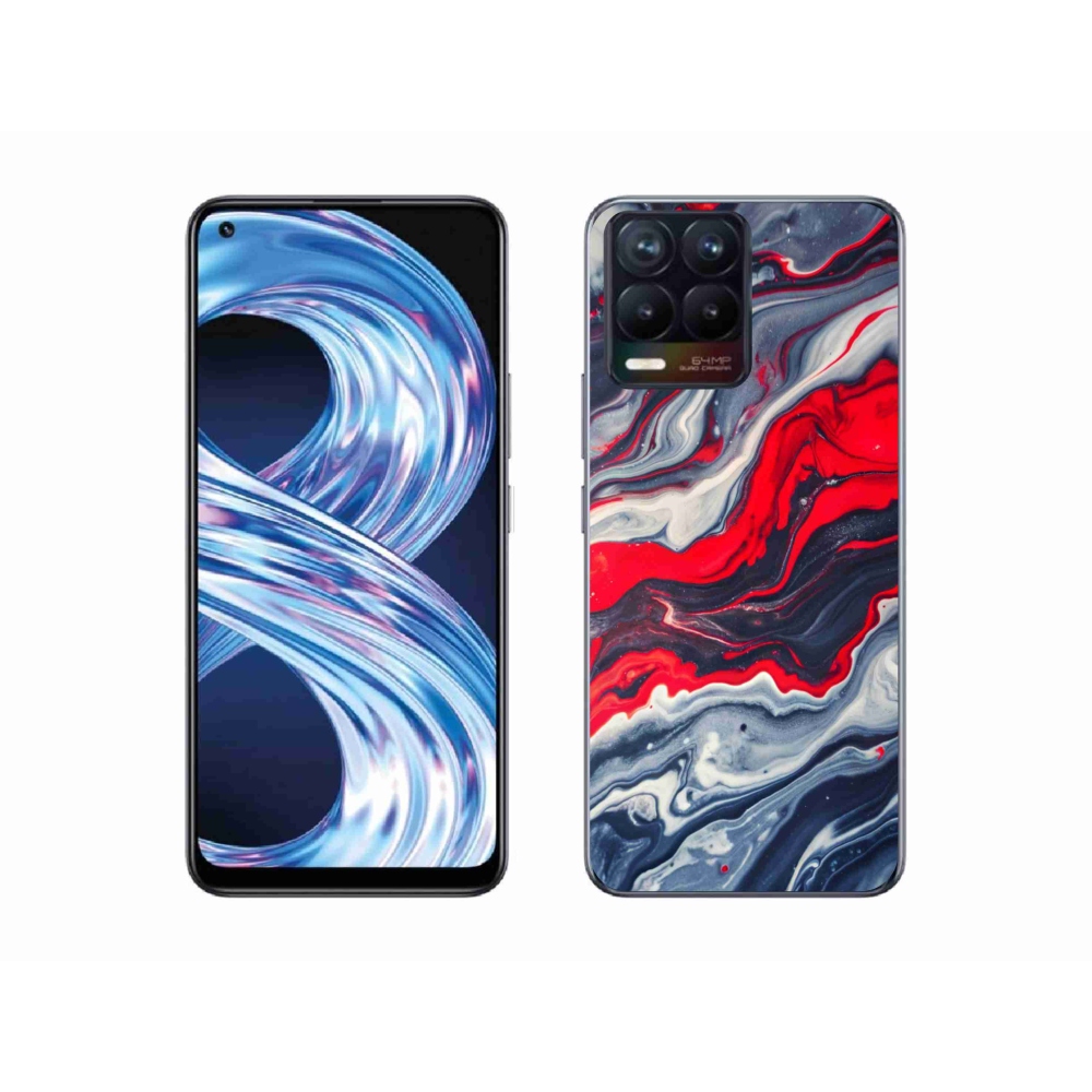 Gélový kryt mmCase na Realme 8 Pro - abstraktný motív 59