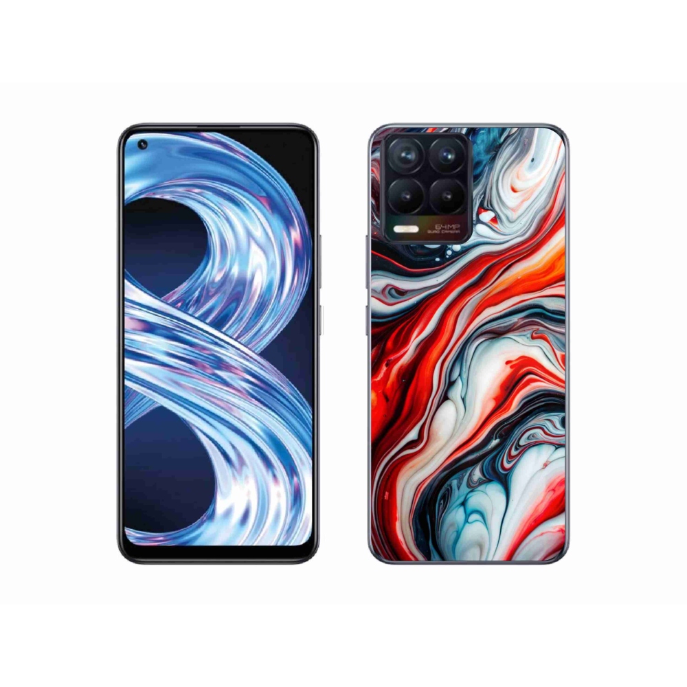 Gélový kryt mmCase na Realme 8 Pro - abstraktný motív 63