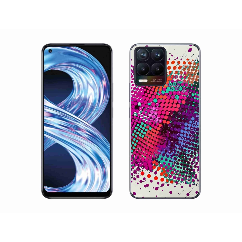Gélový kryt mmCase na Realme 8 Pro - abstraktný motív 65