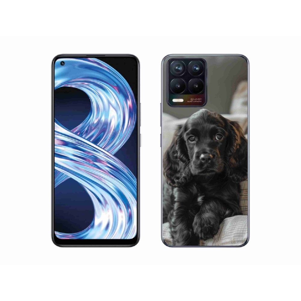 Gélový kryt mmCase na Realme 8 Pro - anglický kokeršpaniel