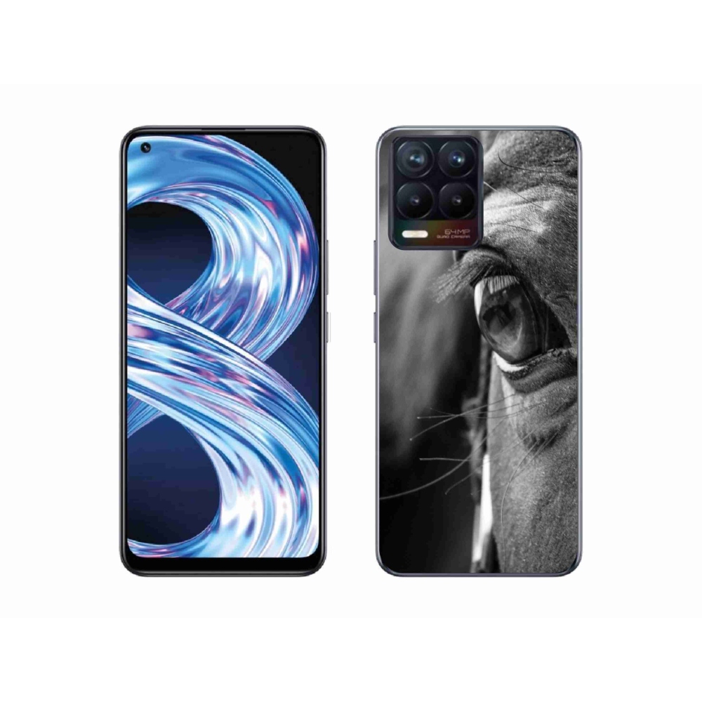 Gélový kryt mmCase na Realme 8 Pro - konský pohľad