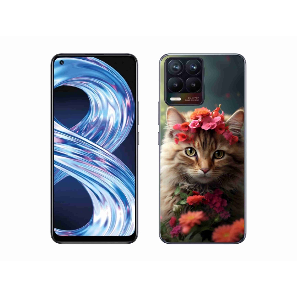 Gélový kryt mmCase na Realme 8 Pro - mačacia princezná
