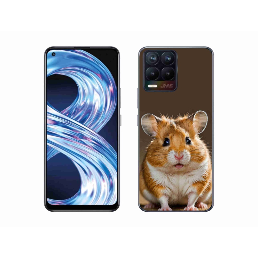 Gélový kryt mmCase na Realme 8 Pro - škrečok