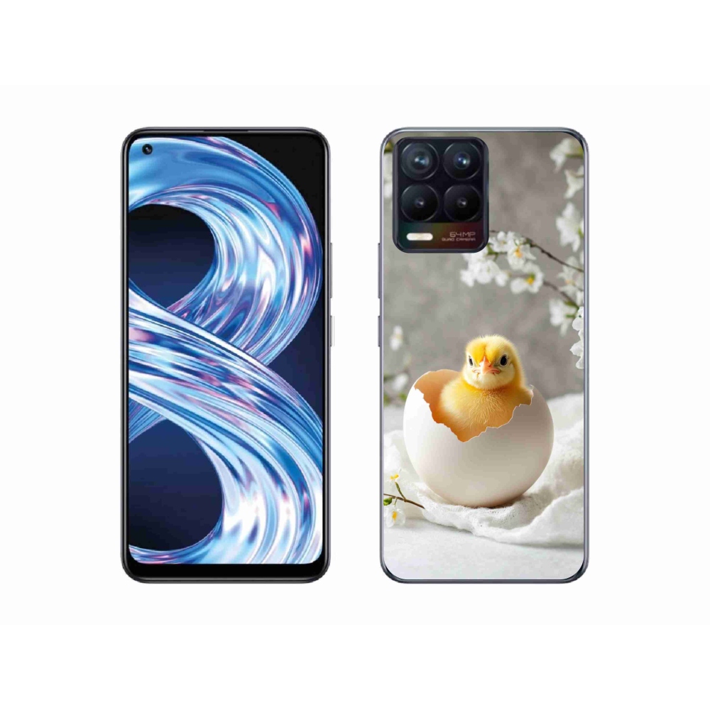 Gélový kryt mmCase na Realme 8 Pro - kuriatko