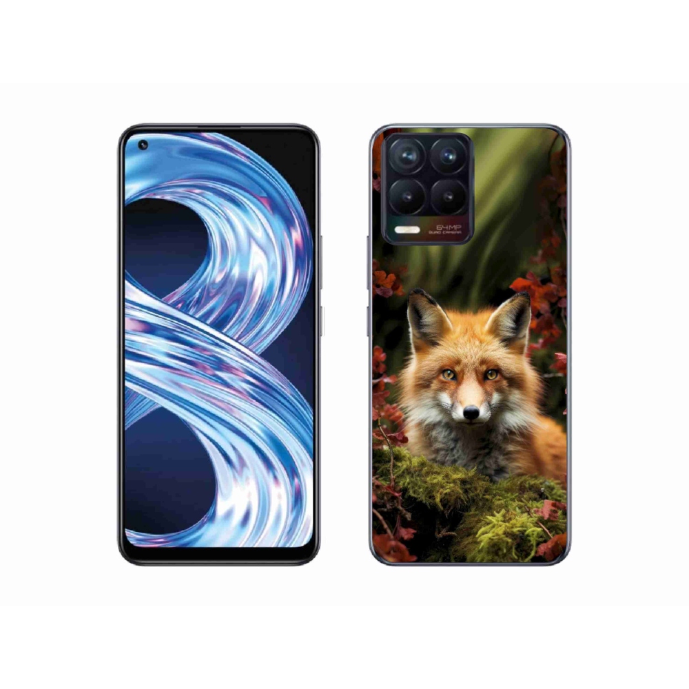 Gélový kryt mmCase na Realme 8 Pro - líška v lese