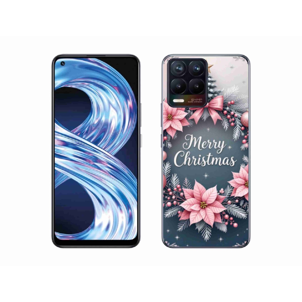 Gélový kryt mmCase na Realme 8 Pro - merry christmas