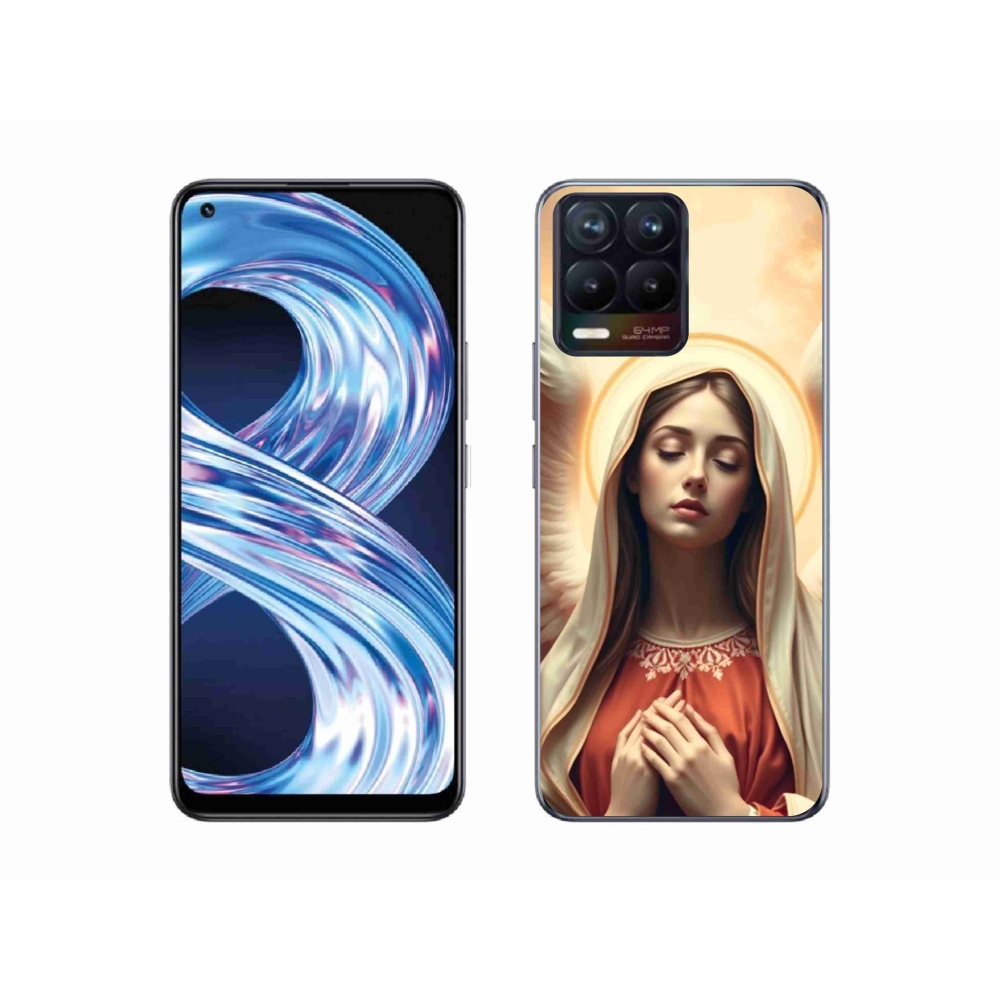 Gélový kryt mmCase na Realme 8 Pro - náboženský motív