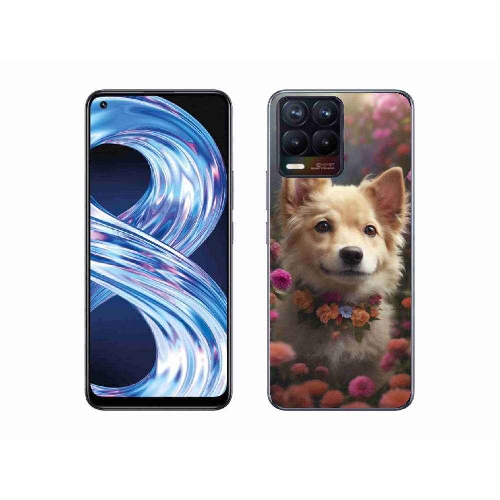 Gélový kryt mmCase na Realme 8 Pro - nemecký špic