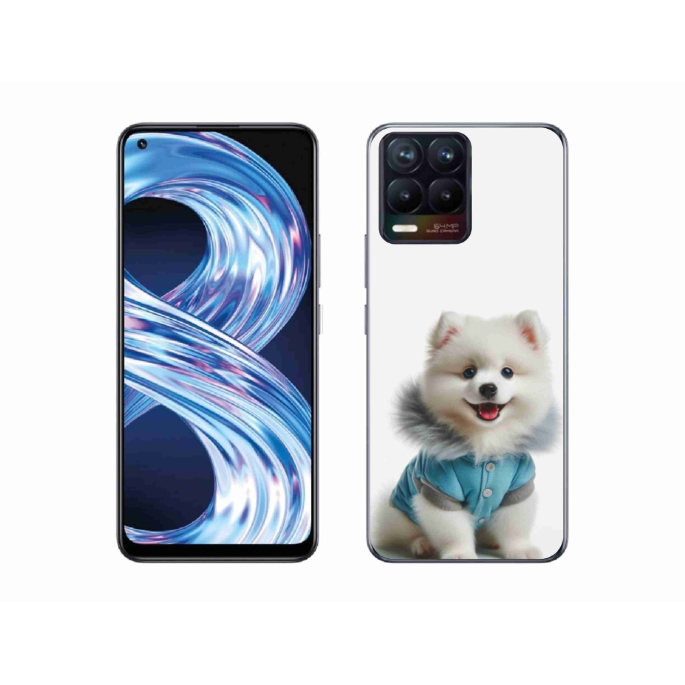 Gélový kryt mmCase na Realme 8 Pro - pomeranian