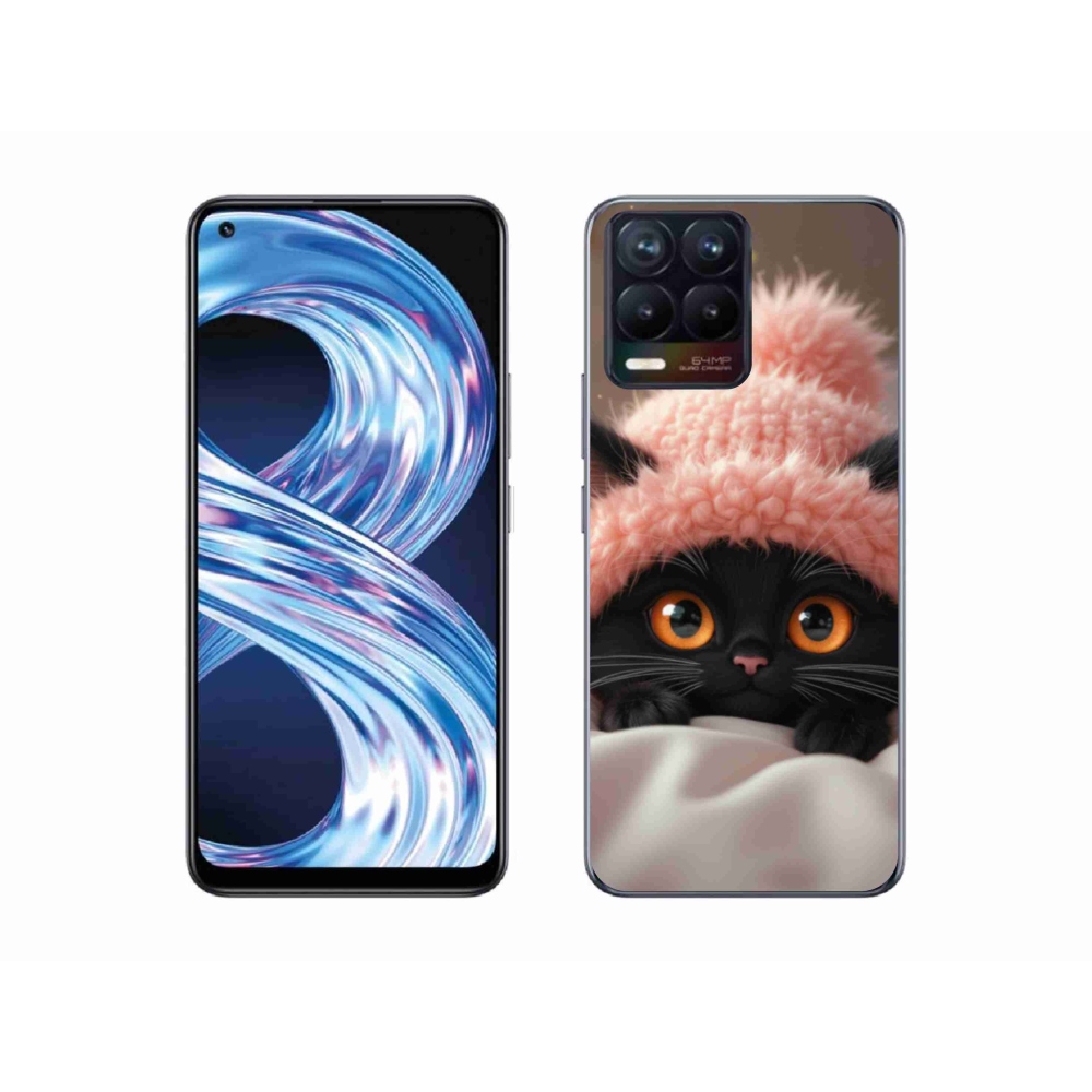Gélový kryt mmCase na Realme 8 Pro - roztomilé mačiatko 7