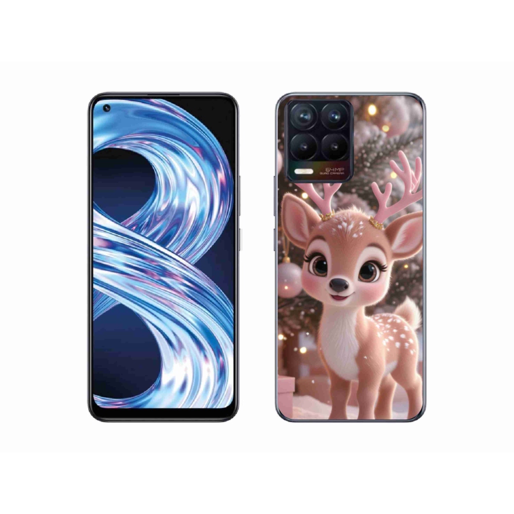 Gélový kryt mmCase na Realme 8 Pro - roztomilý sob