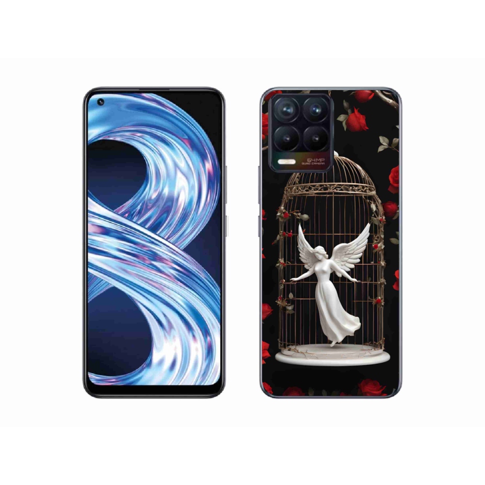 Gélový kryt mmCase na Realme 8 Pro - uväznený anjel