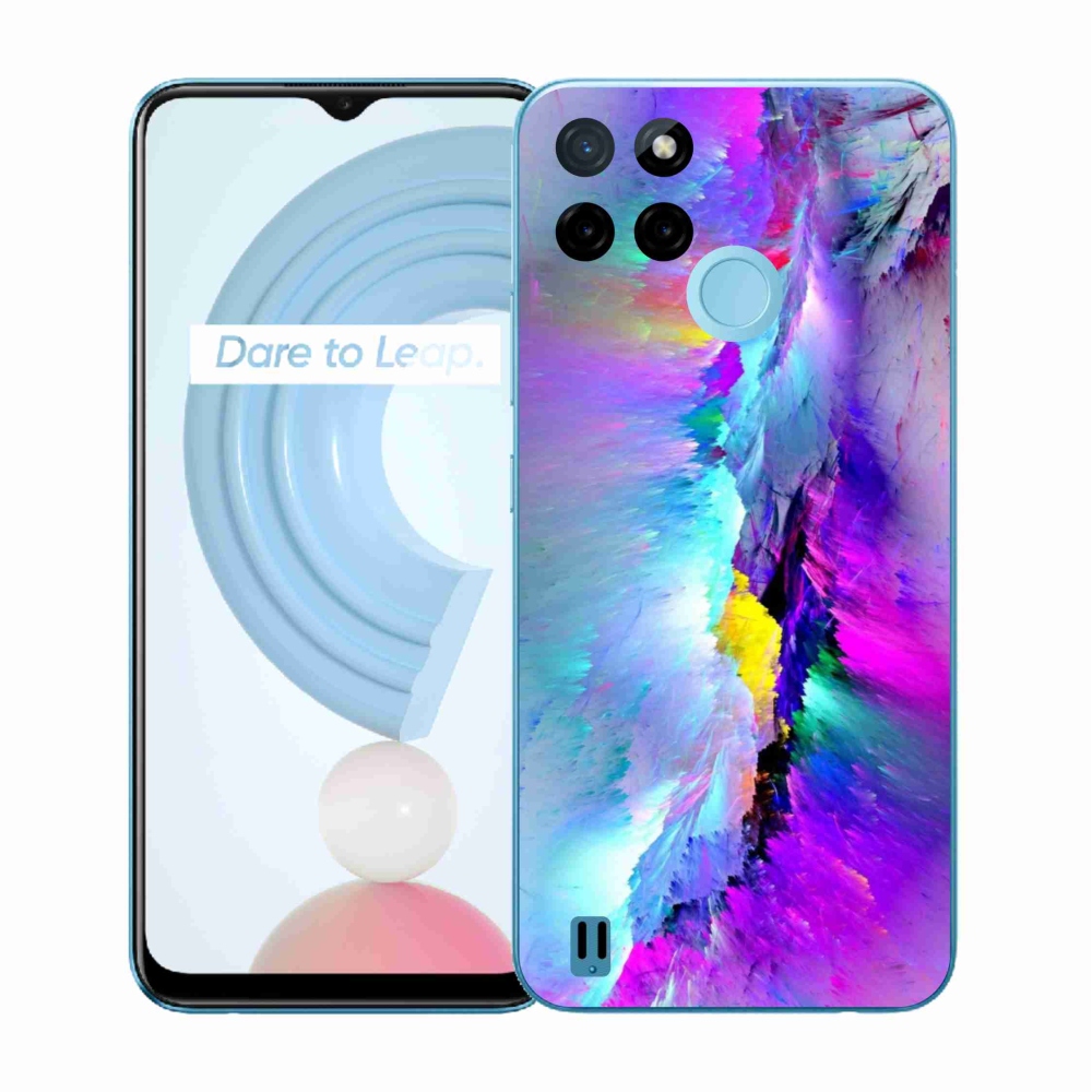 Gélový kryt mmCase na Realme C21Y/C25Y - abstrakt