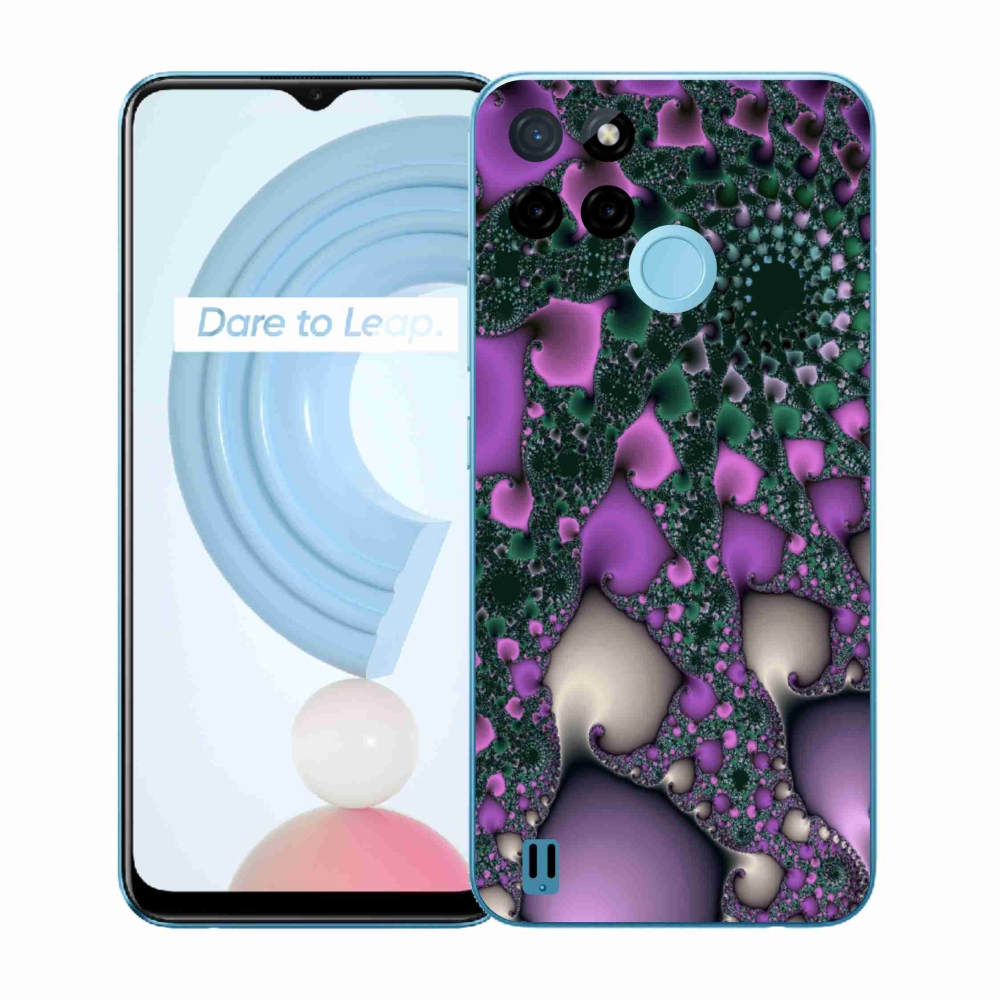 Gélový kryt mmCase na Realme C21Y/C25Y - abstrakt 7