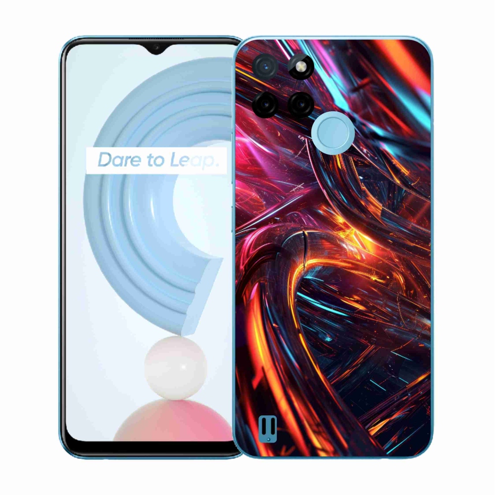 Gélový kryt mmCase na Realme C21Y/C25Y - abstraktný motív 10