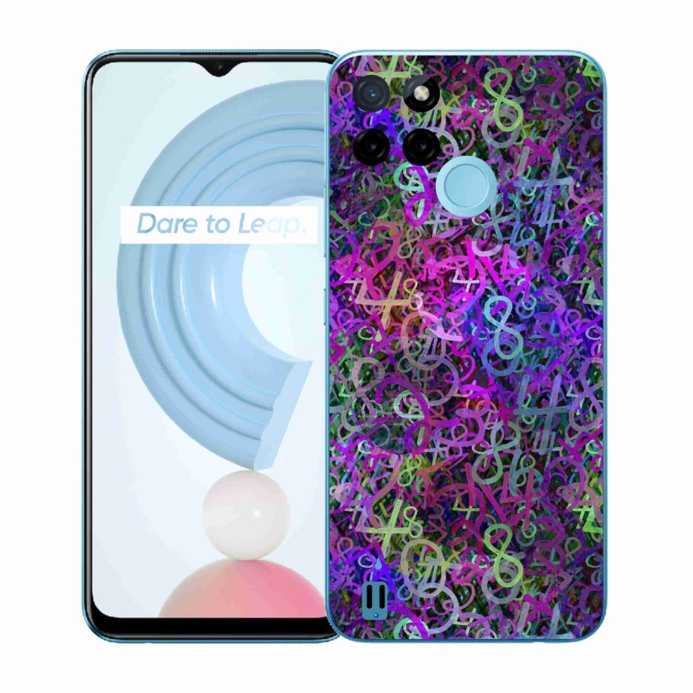 Gélový kryt mmCase na Realme C21Y/C25Y - abstraktný motív 25