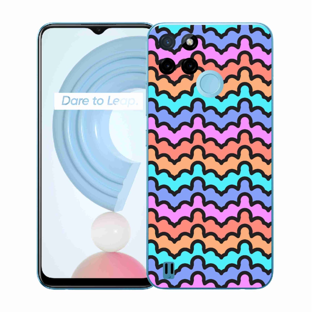 Gélový kryt mmCase na Realme C21Y/C25Y - abstraktný motív 30