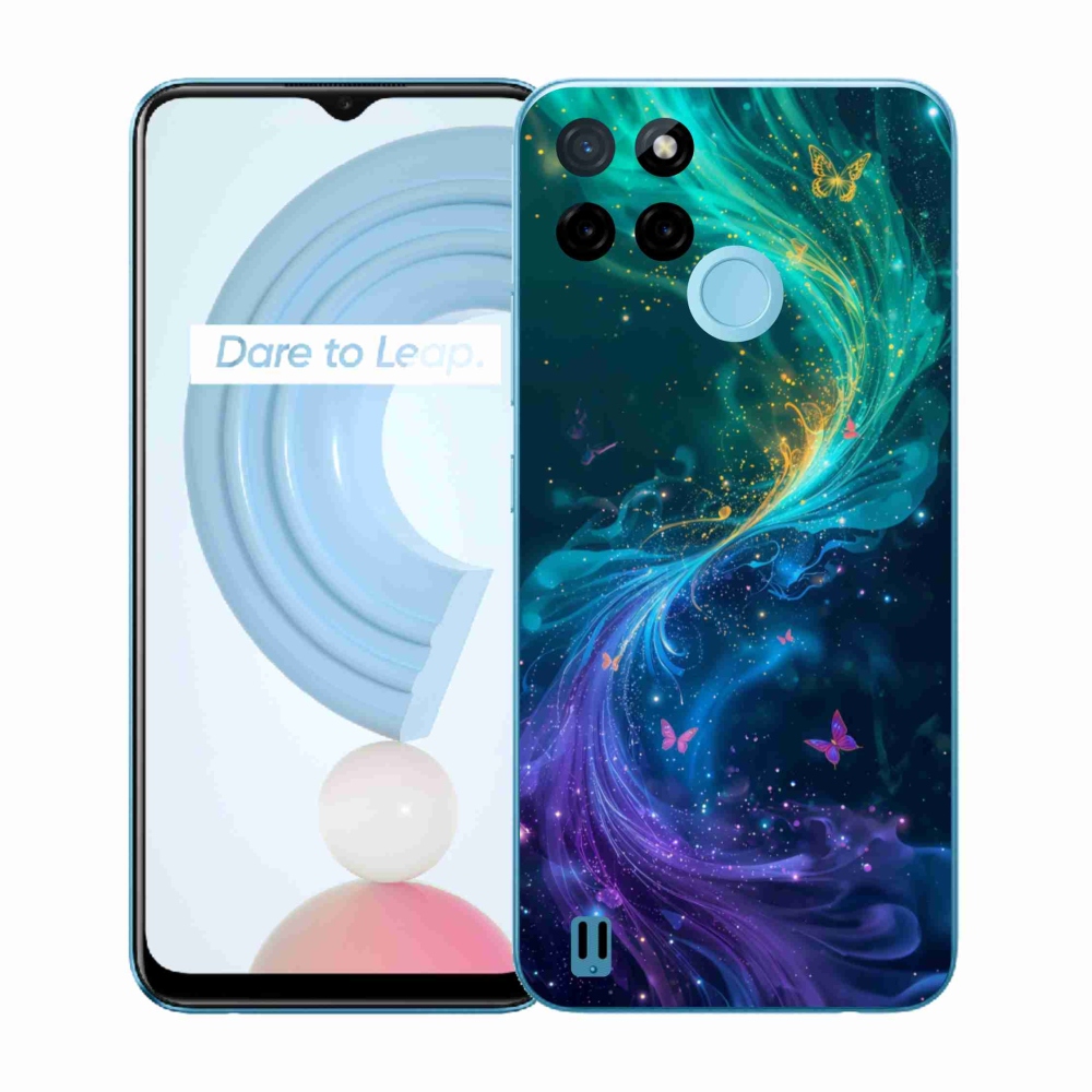 Gélový kryt mmCase na Realme C21Y/C25Y - abstraktný motív 31