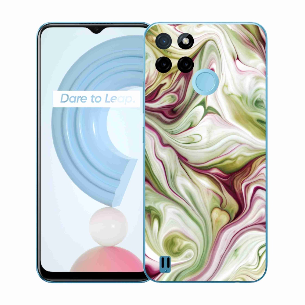 Gélový kryt mmCase na Realme C21Y/C25Y - abstraktný motív 36