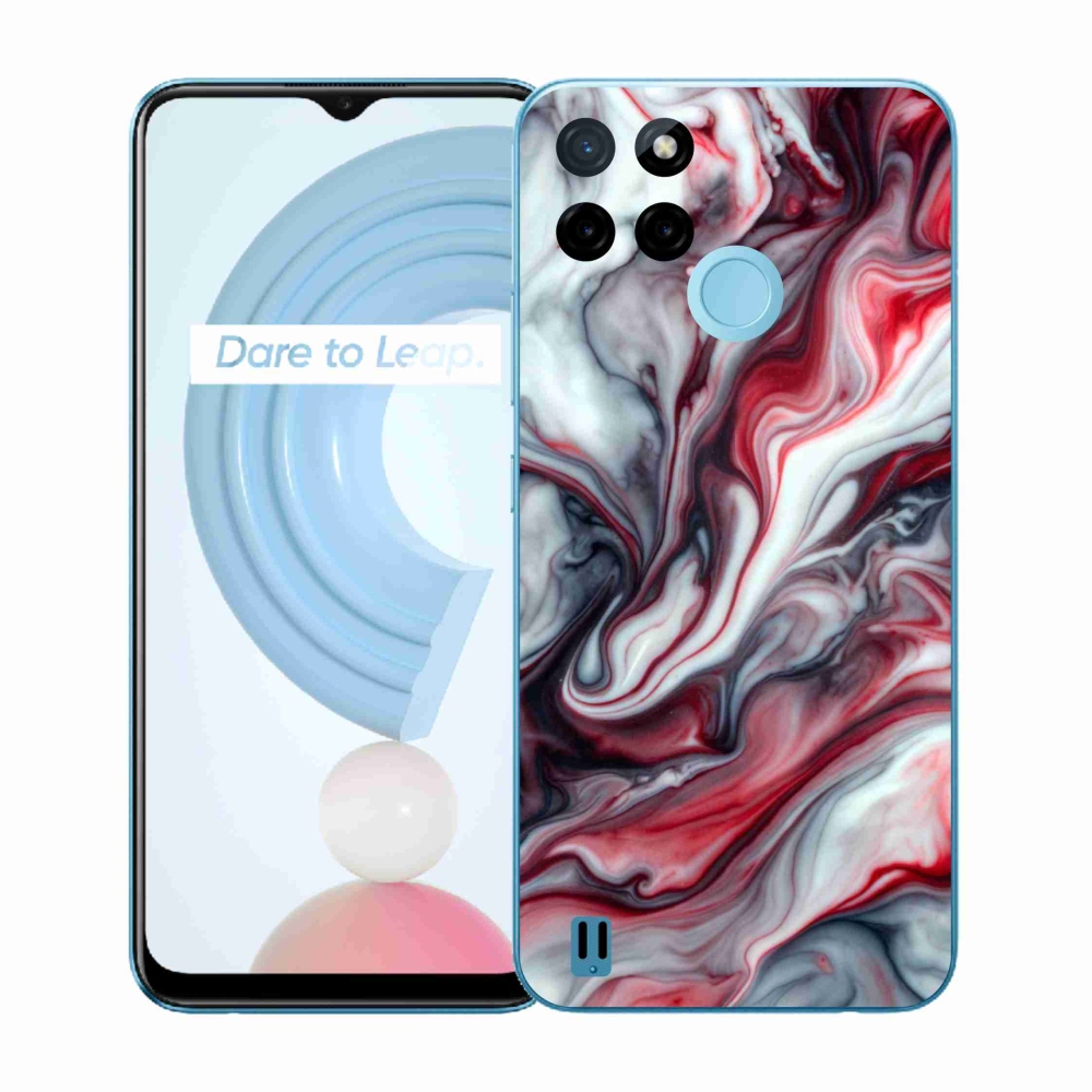 Gélový kryt mmCase na Realme C21Y/C25Y - abstraktný motív 37