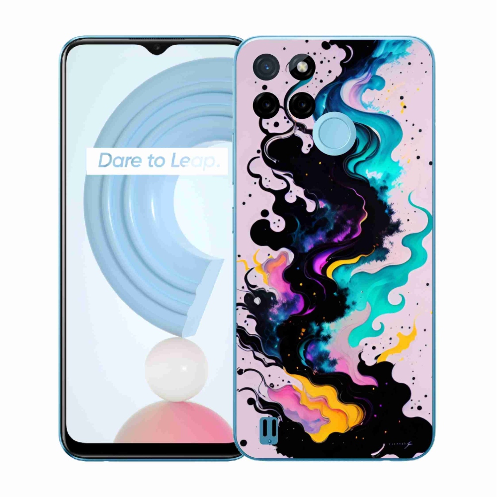 Gélový kryt mmCase na Realme C21Y/C25Y - abstraktný motív 4