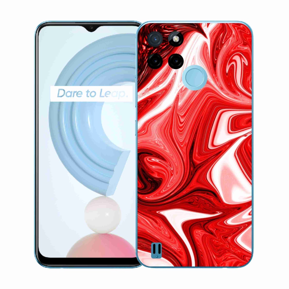 Gélový kryt mmCase na Realme C21Y/C25Y - abstraktný motív 43