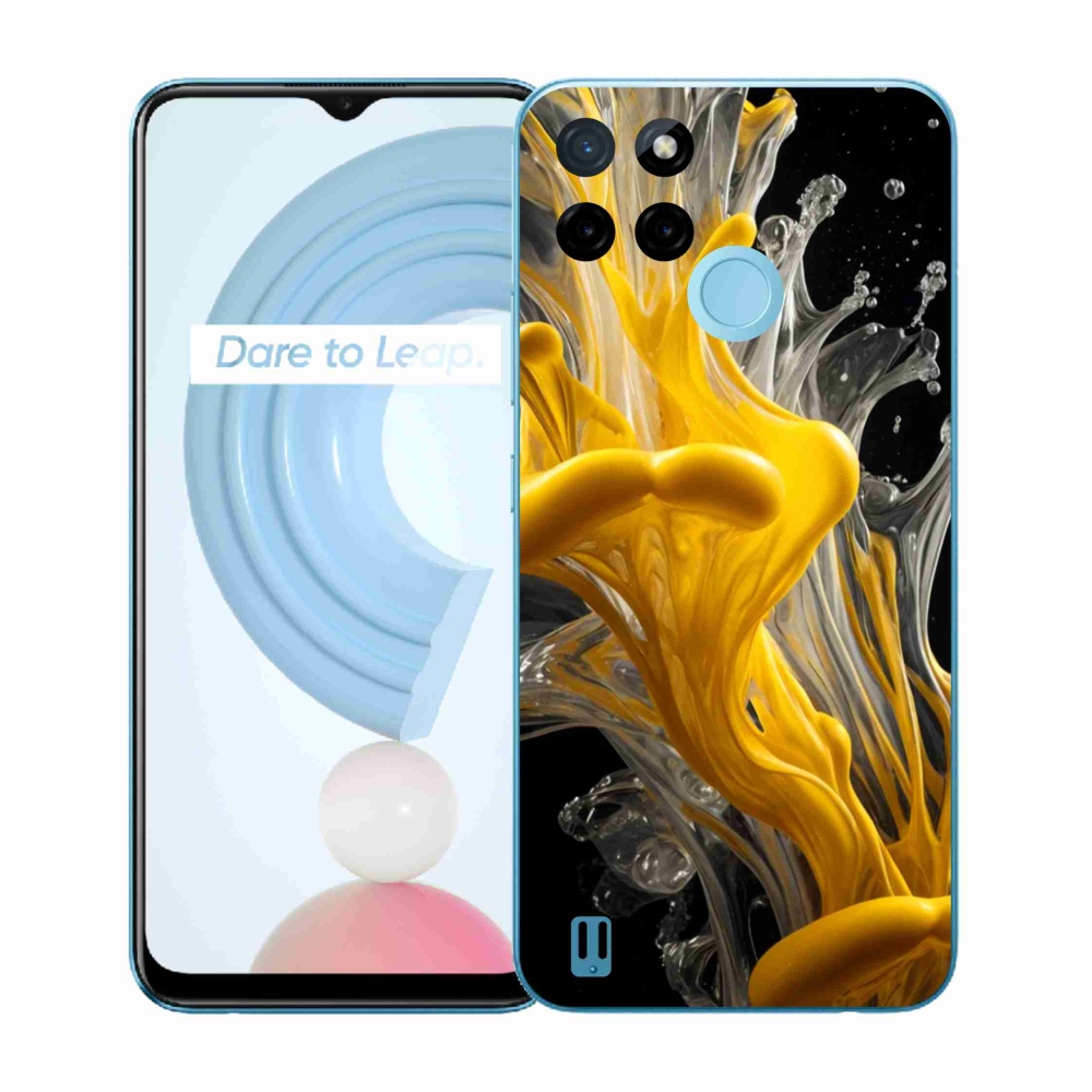 Gélový kryt mmCase na Realme C21Y/C25Y - abstraktný motív 48