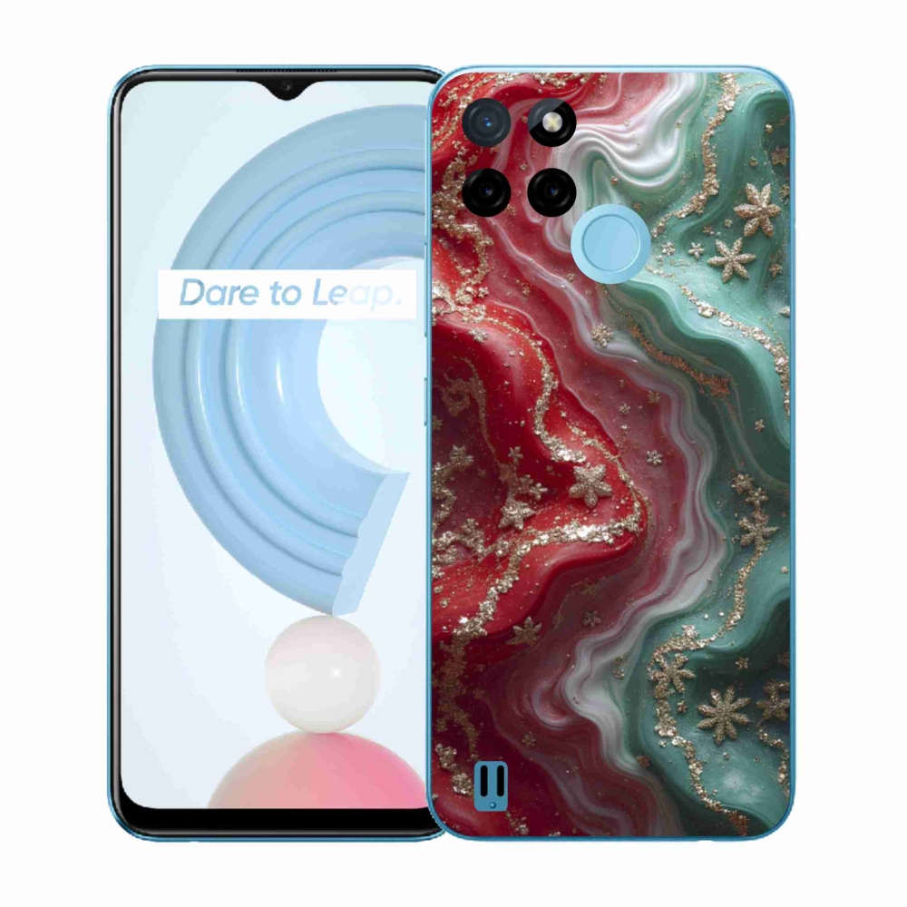 Gélový kryt mmCase na Realme C21Y/C25Y - abstraktný motív 54