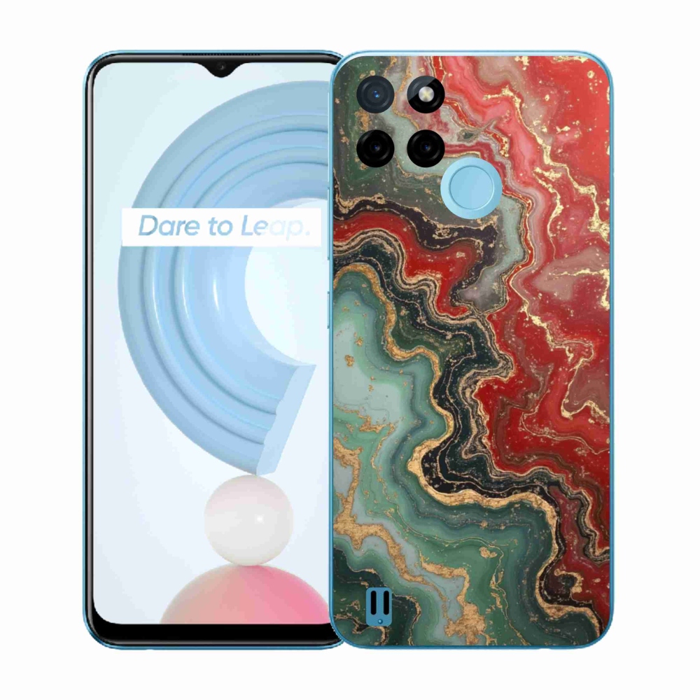 Gélový kryt mmCase na Realme C21Y/C25Y - abstraktný motív 55