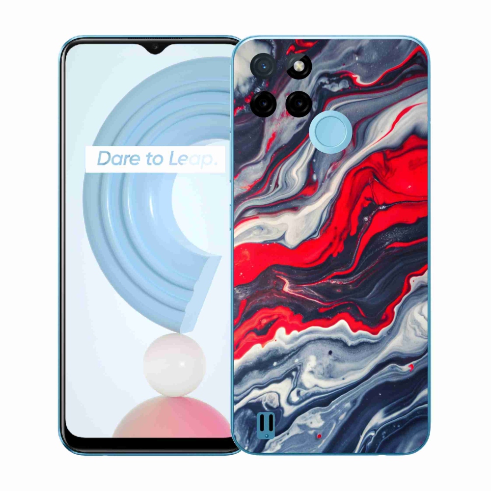 Gélový kryt mmCase na Realme C21Y/C25Y - abstraktný motív 59