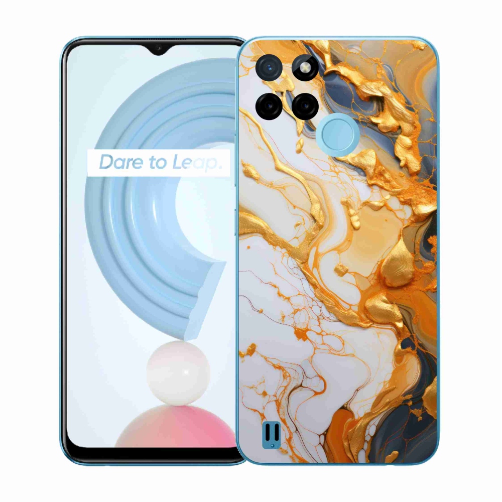 Gélový kryt mmCase na Realme C21Y/C25Y - abstraktný motív 6