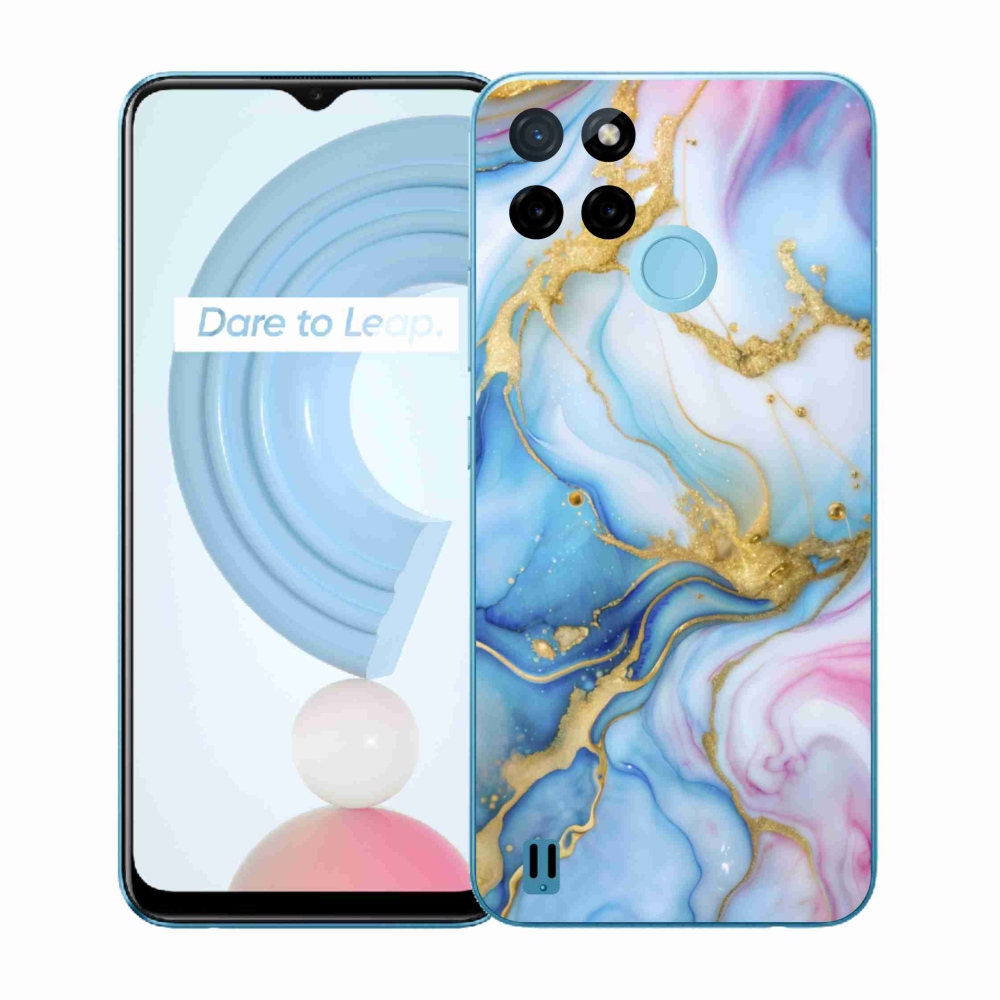 Gélový kryt mmCase na Realme C21Y/C25Y - abstraktný motív 61