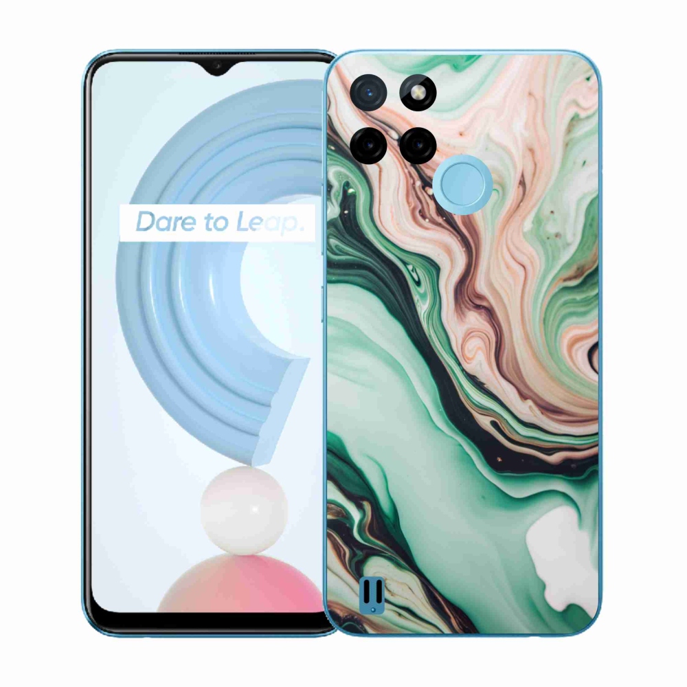 Gélový kryt mmCase na Realme C21Y/C25Y - abstraktný motív 62