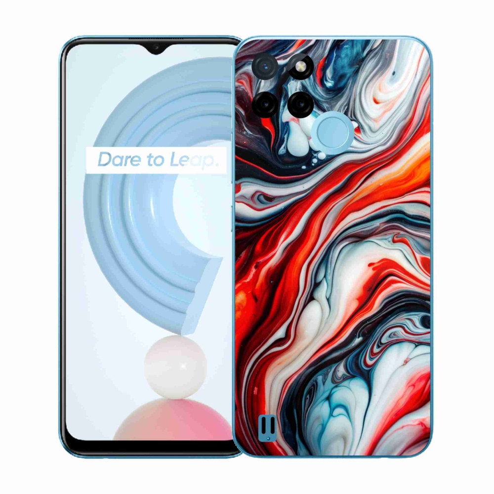 Gélový kryt mmCase na Realme C21Y/C25Y - abstraktný motív 63