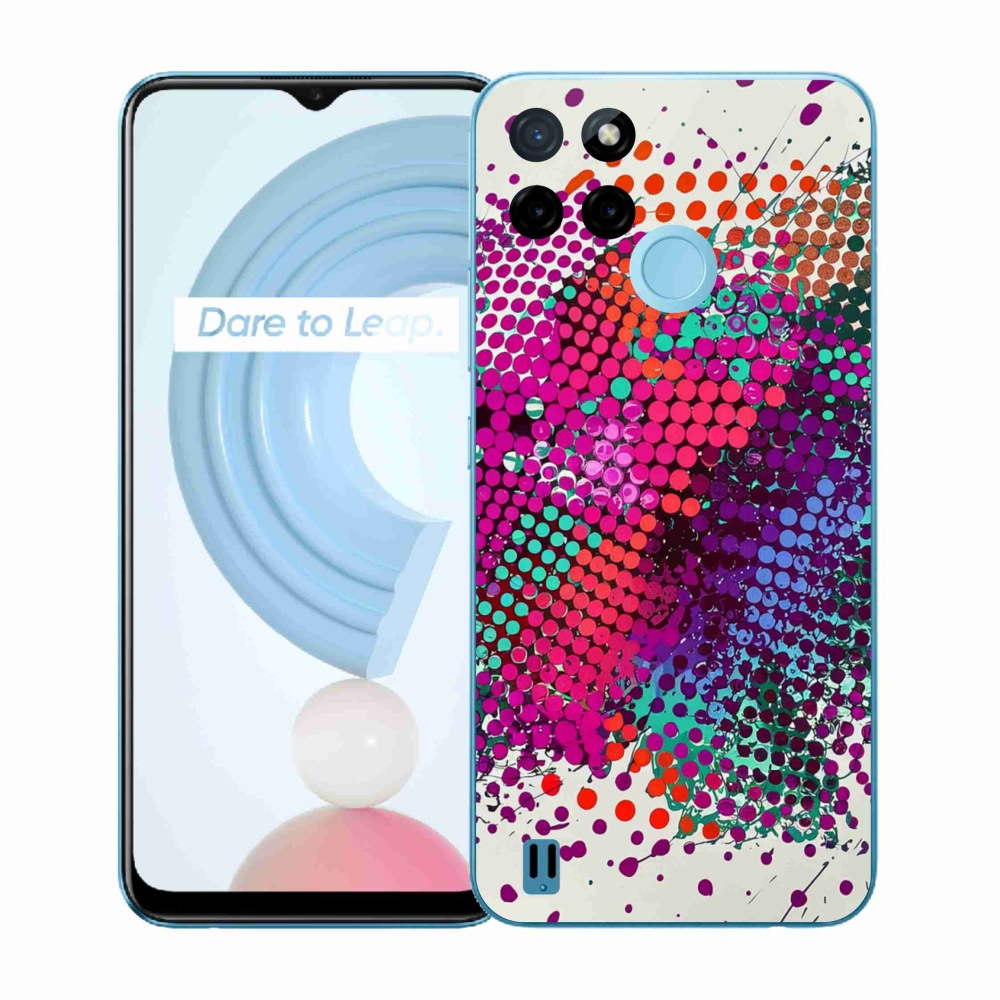 Gélový kryt mmCase na Realme C21Y/C25Y - abstraktný motív 65