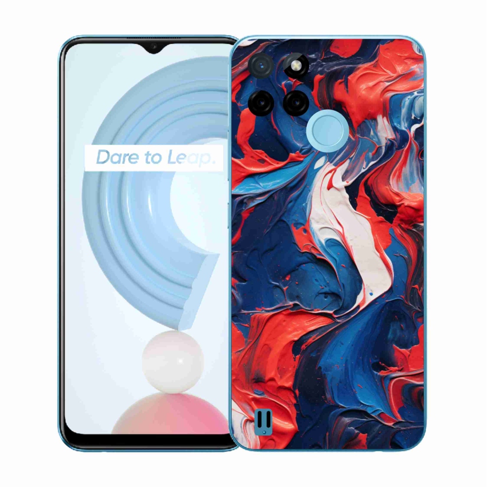 Gélový kryt mmCase na Realme C21Y/C25Y - abstraktný motív 7